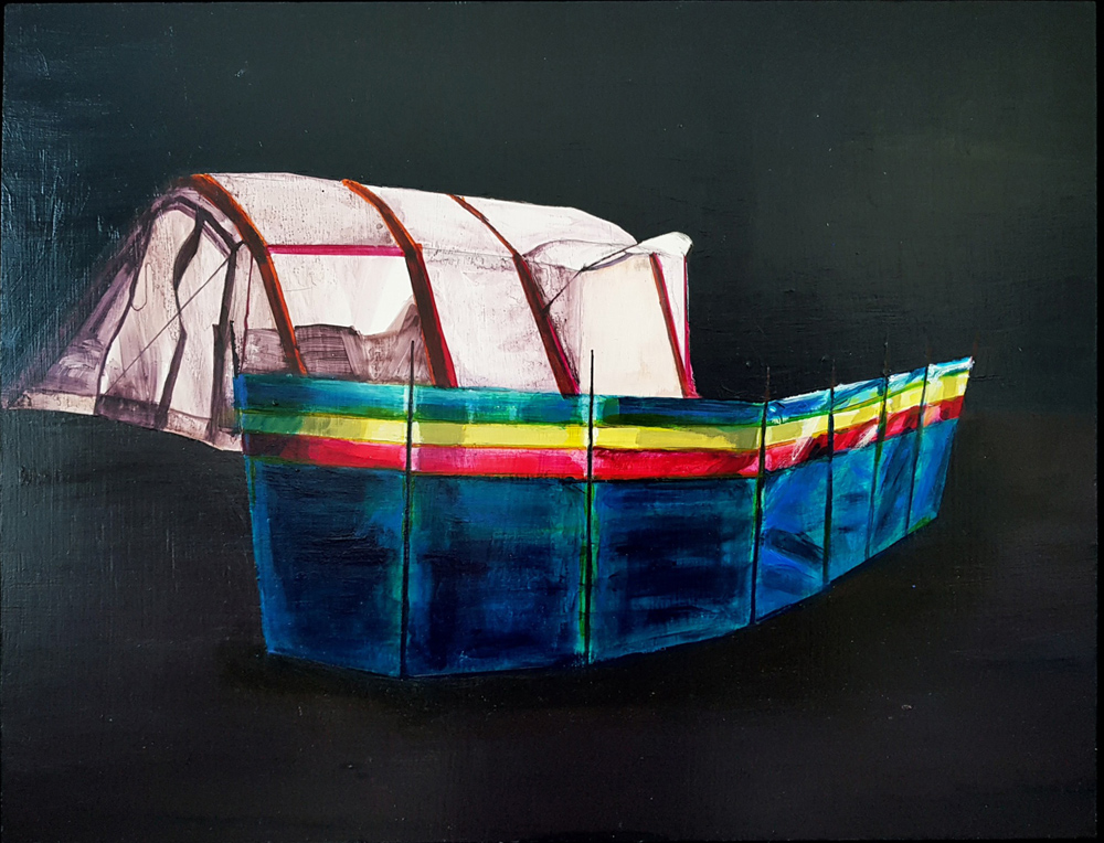 night tent rainbow