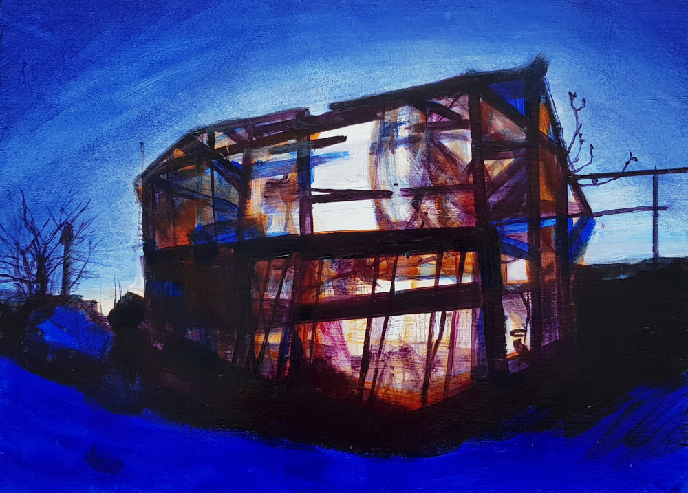 blue dusk